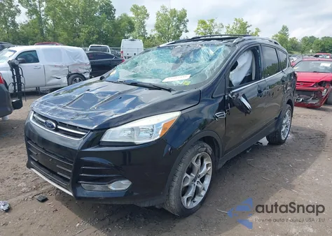 2014 Ford Escape Titanium from USA, damaged, VIN 1FMCU9J9XEUB06423